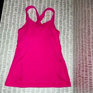 Lululemon Hot Pink Top